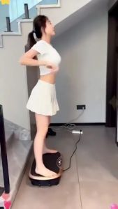 [HÀNG CÓ SẴN] Máy Rung Lắc Giảm Mỡ Toàn Thân 120 nấc Máy Massage Bụng Giảm Mỡ Giảm Cân Hiệu QuảMáy Tập Gym Tại Nhà-