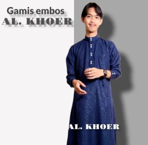 Jubah haramain saudi lengan manset terbaru/gamis pria dewasa mewah/jubah pria fashion muslim