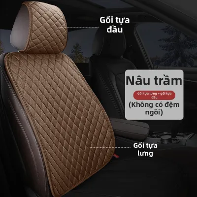 SHANEN | Bộ Bọc Ghế Hậu Thoáng Khí Từ Lanh 3 Miếng