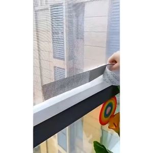 Băng keo lưới vá cửa sổ chống muỗi và côn trùng bản rộng 5cm dài 2 mét