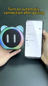 ใหม่ลำโพงบลูทูธ ลำโพงบลูทูธ Blutooth Speaker โทรโข่ง ไมโครโฟนคู่ แบบพกพา ลำโพงร้องคาราโอเกะ USB TF AUX ลำโพงบลูทูธแบบพกพา