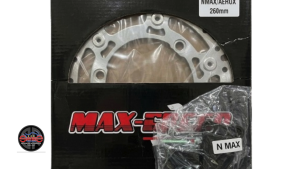 MAX-SPEED FRONT SHOCK ABSORBER V3 SERIES (TUBE SILVER) (pls check the variation)
