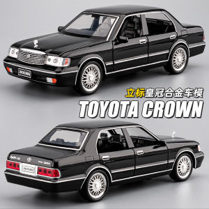 Toyota Crown 133 Model Car Toy Realistic Alloy Collectible Vehicle Boys 1:32 Scale Finished Product Made in China