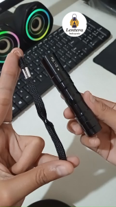 Senter Mini Polisi SWAT LED Flashlight Anti Air 3W Senter Penerangan Jarak Jauh  Mini Baterai Flashlight