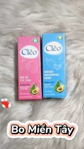 (50g) KEM BƠ TẨY LÔNG - GEL DỊU DA CLEO CHO DA THƯỜNG VÀ DA NHẠY CẢM CHÍNH HÃNG