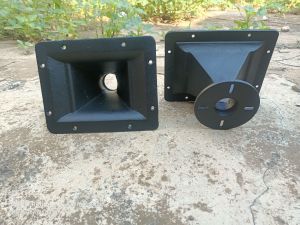 horn corong tweeter alumunium cor ukuran 15X19 drat baut
