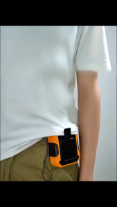 Quạt Đeo Thắt Lưng Tích Điện Kiêm Sạc Dự Phòng Quạt Đeo Hông Pin Sạc Công Suất Lớn F49