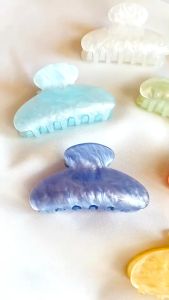 [กิ๊บหนีบผมเกาหลี ลายหินอ่อน เกาหลีเกาใจ โทนสีละมูน รวมยาเปลี่ยน พร้อมส่งจากไทย🇹🇭]