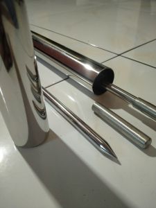 KAKI PENYANGGA JORAN PASIRAN stainless steel diameter 32mm dan 38mm kaki 1 dan kaki 2