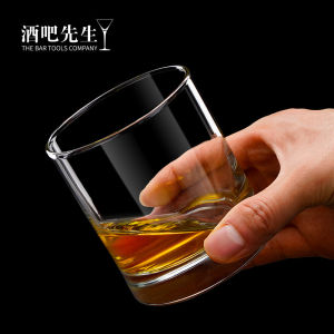 Classic Whiskey Glass Cocktail Cup Hard Liquor Cup Rock Cup Water Glass European Style Bar Mr. Whiskey Glass Bar Supplies