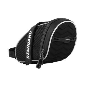 【HOSPORT】1L Portable Bike Tail Bag Waterproof Bike Saddle Bag Reflective Cycling Rear Seatpost Bag MTB Road Bike Accessories
