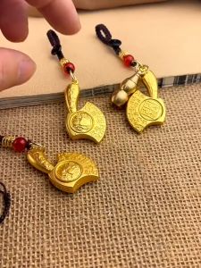 已开光 招财 新款十二生肖斧头转转钥匙扣创意财福斧福斧招财挂件汽车手把挂饰礼物 Caixin New Generation Blessed Key Chain Zodiac Hand Disc Play Fortune Around Car Key Chain