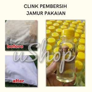 CLINK 100 mil pembersih jamur super ampuh / Pembersih jamur pakaian / Pembersih noda / penghilang noda