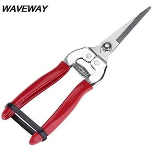 Gardening Hand Pruner Micro-Tip Pruning Snips Leaf Trimmer Straight Florist Scissor for Plants Garden Scissors Pruning Shears