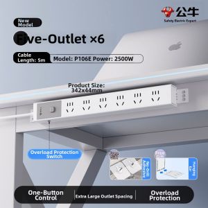 Bull | Multi-Functional Multi-Outlet Power Strip
