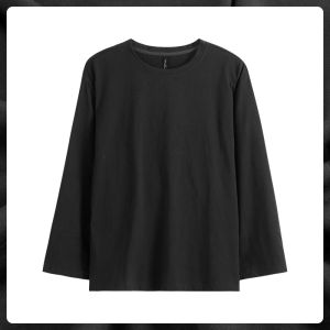Tagkita | Cotton Sleepwear Long Sleeve Purple Casual T-Shirt