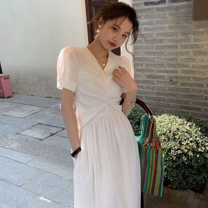 SUSIEYUAN | Elegant Summer Dress Waist Slimming Sweet Design