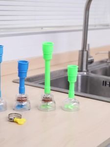 Faucet accessories/Extended Rotating Faucet Cover Spout Splash-Proof Kitchen Universal Shower Sprinkler Household Extender Wash Basin Water Saving