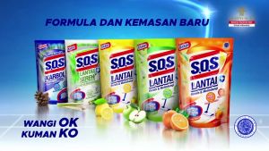 SOS Pembersih Lantai Aroma Floral Blossom 750 ml
