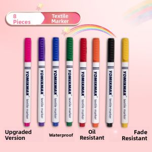 JIELI | Waterproof Water Resistant Oil Based Marker Pen for Clothing and Textiles