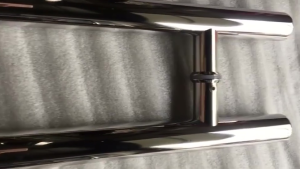 มือจับประตูสแตนเลส มือจับประตูเหมาะสําหรับประตู ประตูกระจก ประตูไม้ และประตูเหล็ก ทนต่อการขัดถู ป้องกันการปัก ไม่แตกง่าย แข็งแรงทนทาน