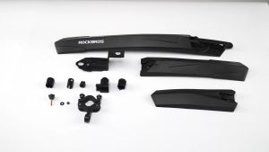 【Local Delivery】ROCKBROS Bike Fender Widening MTB Mudguard Stable Road Bicycle Front and Rear Mudguard Set Bike Acceossories