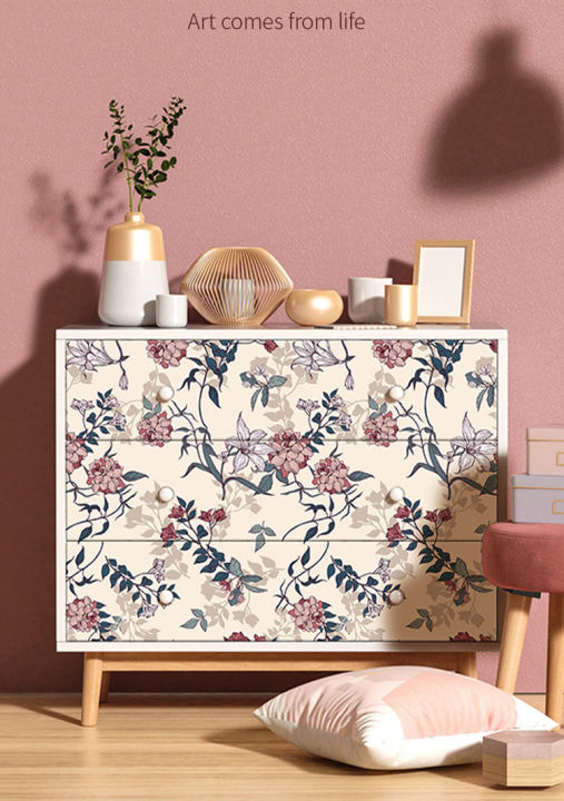 Colorful Floral Wallpaper Peonies Removable Peel and Stick Floral ...