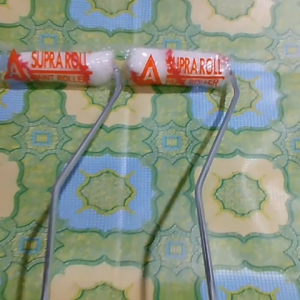 Kuas Rol Kapal 4 inc  Merk Supra Putih Perlusin 12 Pcs