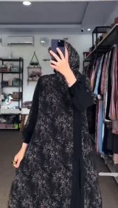 MELATI Tunik Set hijab Terbaru Viral Lebaran Baju Atasan Bawahan Model Kekinian Mewah Terlaris