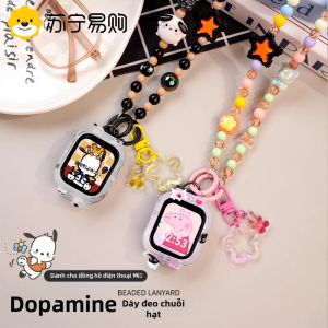 Ốp Lưng Bảo Vệ DIY Thủ Công Cho Đồng Hồ Điện Thoại Trẻ Em Xiaomi Miot Dogears Ốp Lưng Dây Đeo Cổ Ống Kính Ốp Lưng Dây Đeo Cổ