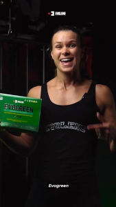 Evolene Evogreen 1 Box isi 12 Sachets 100% Plant Based Protein Vegan Whey Whey Protein Pea Protein