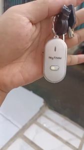 GANTUNGAN KUNCI SIUL + LED +ON OFF key finder just whistle