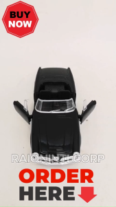 Welly 1:32 Alfa Romeo 2600 Spider Diecast Collectible Model Toy Car RIC 18535)Raion Vehicle Toys for Boys and Kids