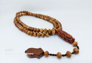 tasbih kayu galih bidara arab terbaru butiran wajik kepala ukir naga