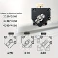 Auxiliary Tool Manual Threading DIY Furniture Compact Manual Tapping Versatile Jig Locator for 20/30/40 Type Aluminum Profiles. 