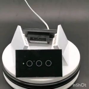 Công Tắc Thông Minh Wifi Tuya Smart Life (Wifi+RF433) 1234 Nút Cảm Ứng Chữ Nhật Công Tắc Hẹn Giờ Điều Khiển Từ Xa