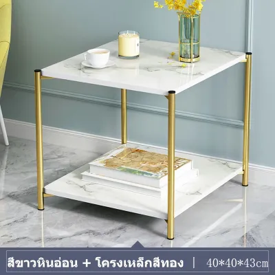 ชุดโต๊ะกาแฟกลมหินอ่อนนอร์ดิก ห้องนั่งเล่นสร้างสรรค์อพาร์ทเมนต์ขนาดเล็กหรูหราเบาๆโต๊ะกาแฟขนาดเล็ก โต๊ะกลางโซฟา