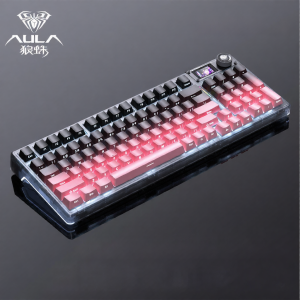 AULA-MOJING | Customizable Transparent 3-Mode Hot-swappable Keyboard
