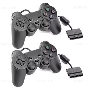 Wired Gamepad for Sony PS2 Controller for Joystick for Playstation 2 Vibration Shock Joypad Wired USB PC Controle Accessories
