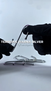 Hook Gantungan Model S Kait Barang Besi Stainless Cantolan Hanger