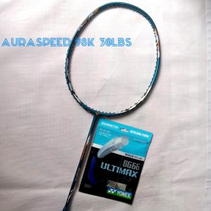 raket badminton victor thruster raket victro aura speed 98k terbaru murah 30lbs