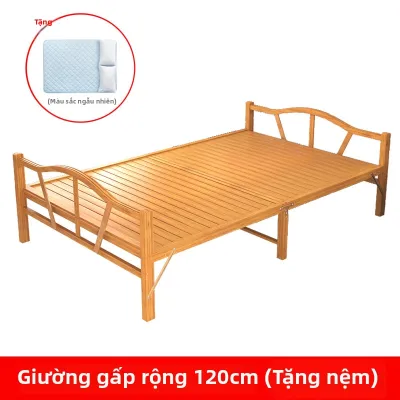 Giường Gấp Di Động Tre