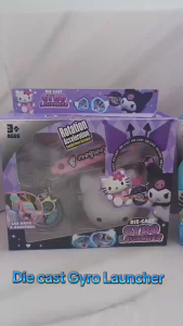 Timi Baby New Die cast Gyro launcher toys with lace best gift for kids