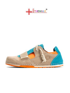THEMULE | Fashion Colorful Clown Shoes with Hook and Loop Closure