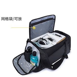 BANGE New Multifunction Men Travel Bag Large Capacity Waterproof Weekend Duffle Bag Outdoor Sport Fitness Gym Bag
