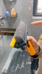 Sikat Wiper 3in1 Pembersih Kamar Mandi Lantai dan Kloset dengan Gagang Panjang