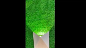 Đèn led trang trí ốp tường cột ngoài trời (IP65) ánh sáng 3000k