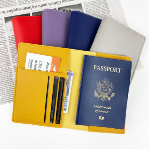 Custom Multifunction PU Leather Passport Holder