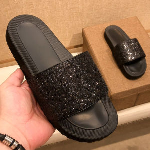 รองเท้าแตะหนังแท้สำหรับผู้ชาย 2025 รองเท้าแตะชายหาดแบบลำลอง รองเท้าแตะชายหาดแฟชั่น รองเท้าแตะแบบสวมสบาย สวมใส่สบาย ฤดูร้อน 2024