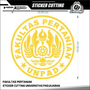 CUTTING STIKER KAMPUS UNIVERSITAS TRISAKTI STICKER KACA MOBIL MOTOR BUKU LAPTOP HP WARNA CUTOM